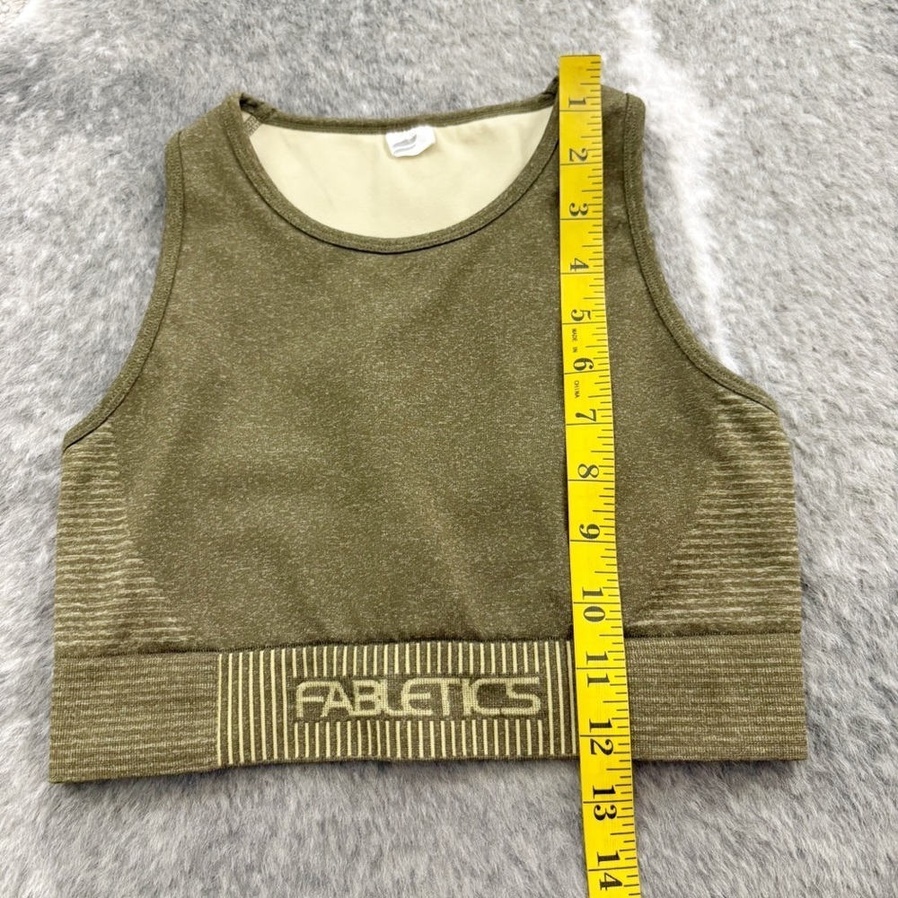 Fabletics Seamless Low Impact Sport Stripe Bra XS - Picture 8 of 9